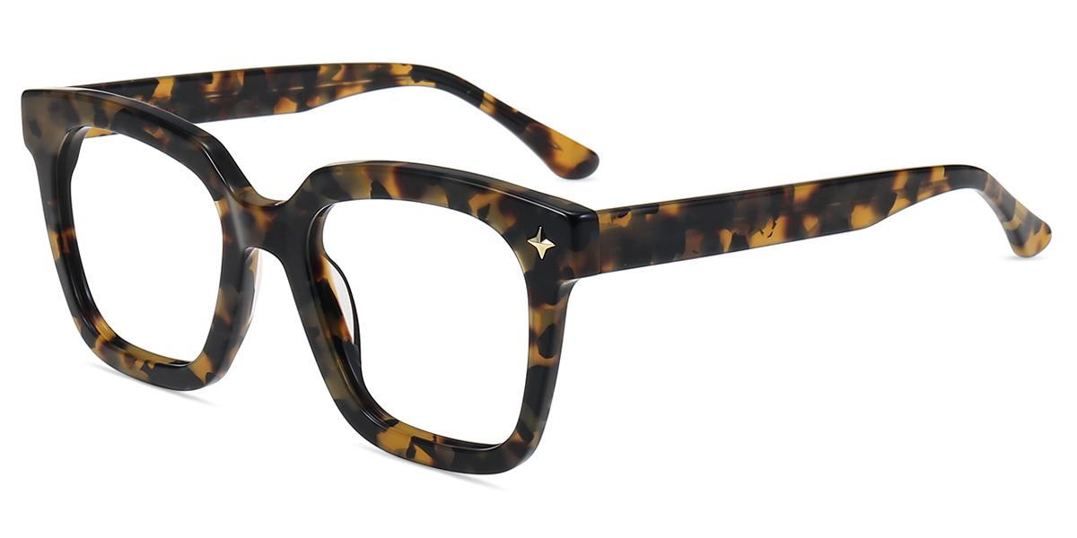 Unisex full frame Acetate eyeglasses | Firmoo.com