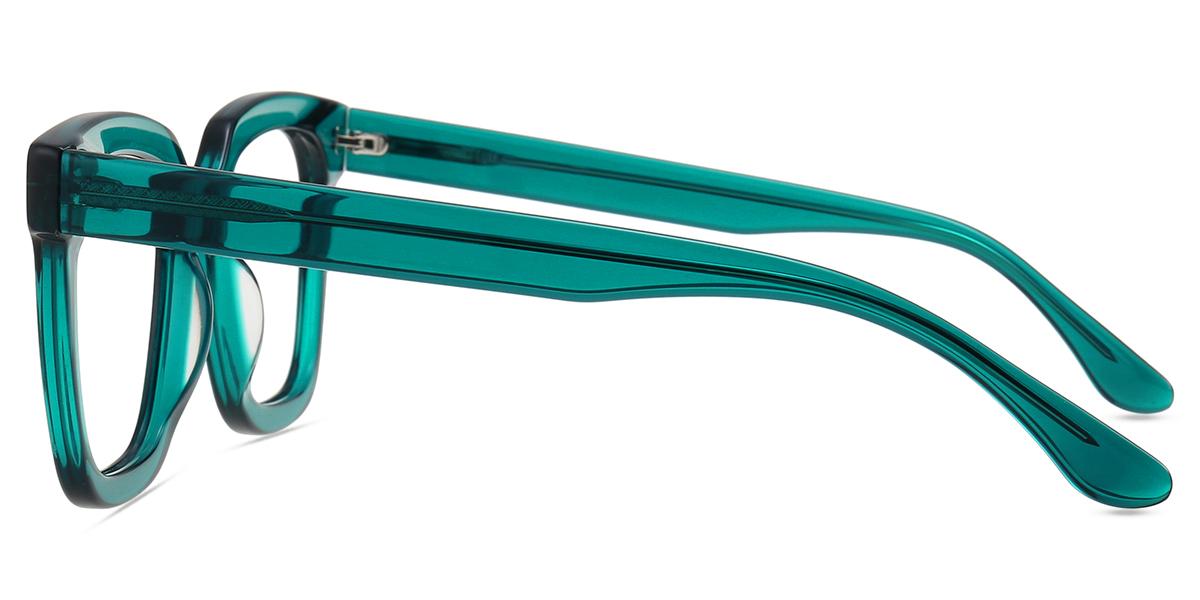 Occhiali Da Vista Unisex AC49079 | Occhiali Rettangolari Rossi In - Foto 9