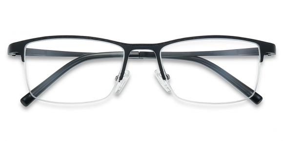 その他 The Optical Unisex semi-rimless Metal eyeglasses | Firmoo.com