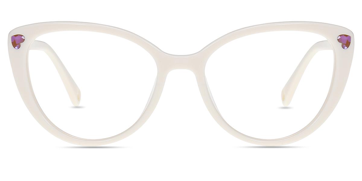 Occhiali da vista Donna April20204 | Occhiali Cat eye Bianchi in