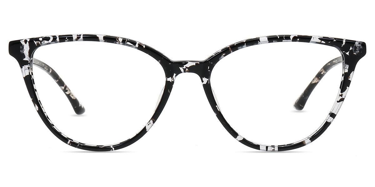 Women Glasses Small AC29814 | Pattern Acetate Cat Eye Frame | Firmoo UK