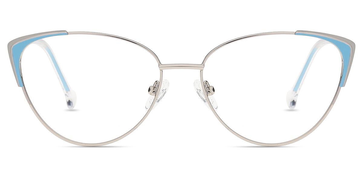 Women's full frame Metal eyeglasses