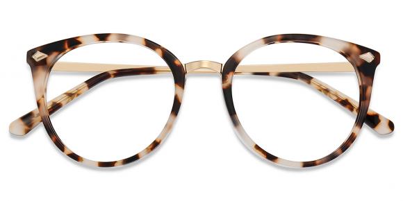 Women's full frame Acetate&Metal eyeglasses | Firmoo.com