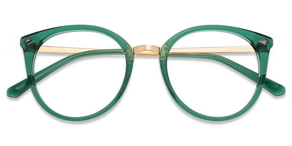 Women's full frame Acetate&Metal eyeglasses | Firmoo.com