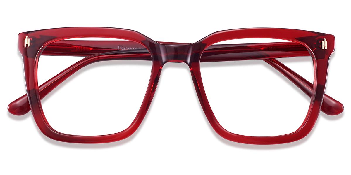 Unisex full frame Acetate eyeglasses | Firmoo.com