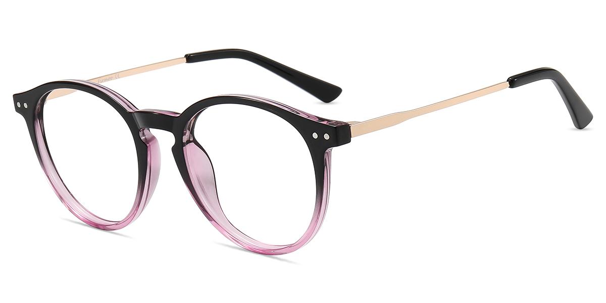 Unisex full frame TR & Metal eyeglasses | Firmoo.com