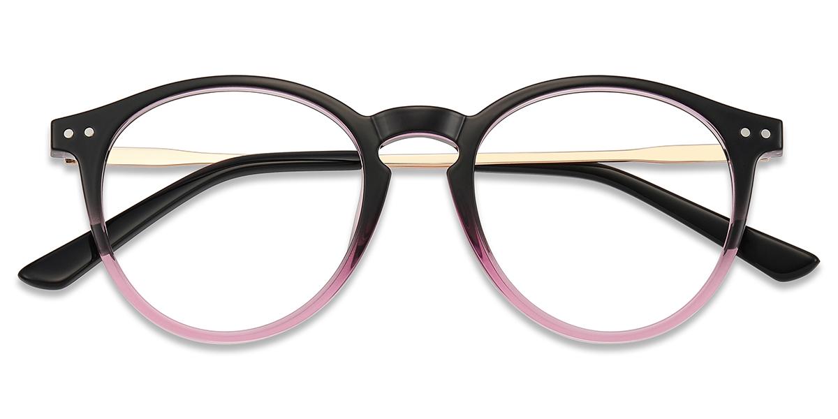 Unisex full frame TR & Metal eyeglasses | Firmoo.com