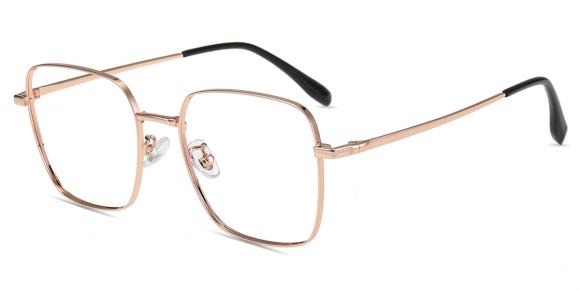 Occhiali Da Vista Unisex TM51881 | Occhiali Aviator Argenti,Chiari,Blu - Foto 6