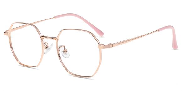 Rose gold frame glasses discount