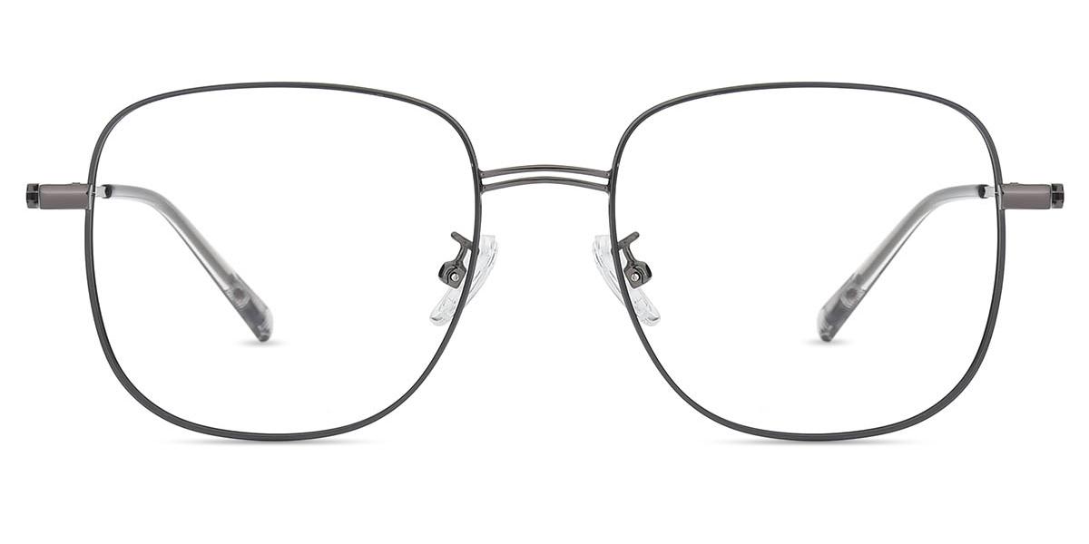Unisex full frame Metal eyeglasses