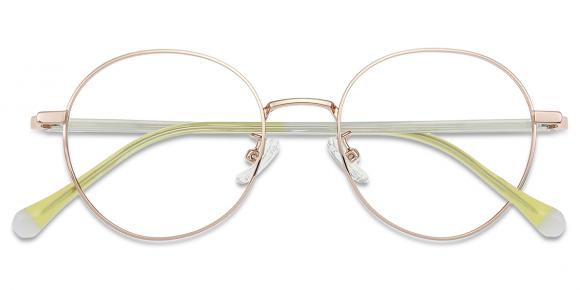 Round oval outlet glasses