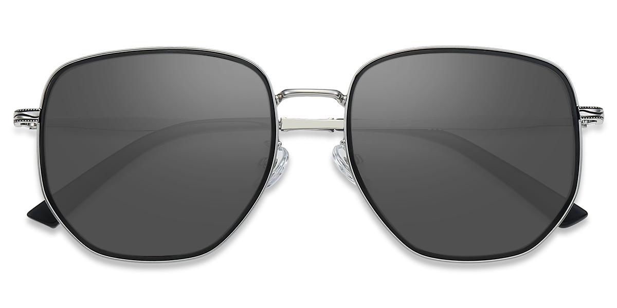 Unisex full frame Metal sunglasses | Firmoo.com
