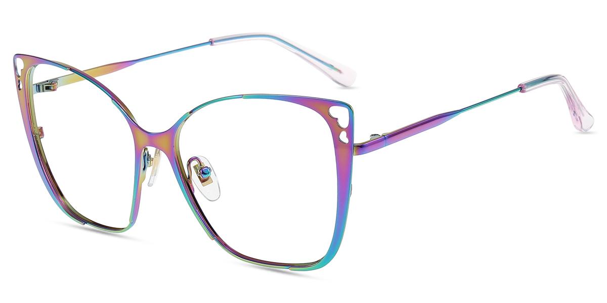 Women's full frame Metal eyeglasses | Firmoo.com