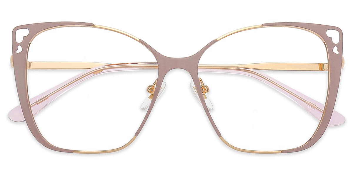 Women's full frame Metal eyeglasses | Firmoo.cl
