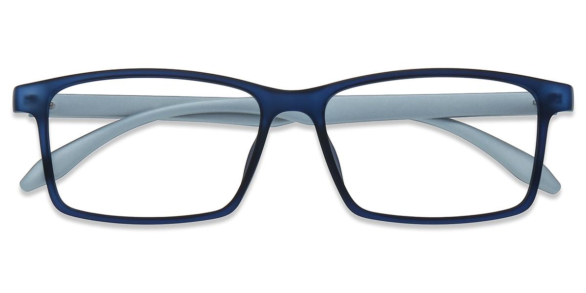 Occhiali Da Vista Uomo UL87720 | Occhiali Rettangolari Chiari,Blu In ULTEM | IT - Foto 3