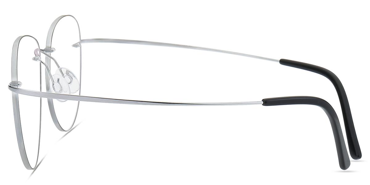 Women's rimless Titanium eyeglasses | Firmoo.com