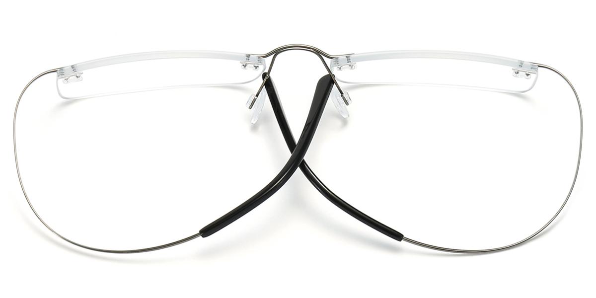 Women's rimless Titanium eyeglasses | Firmoo.com