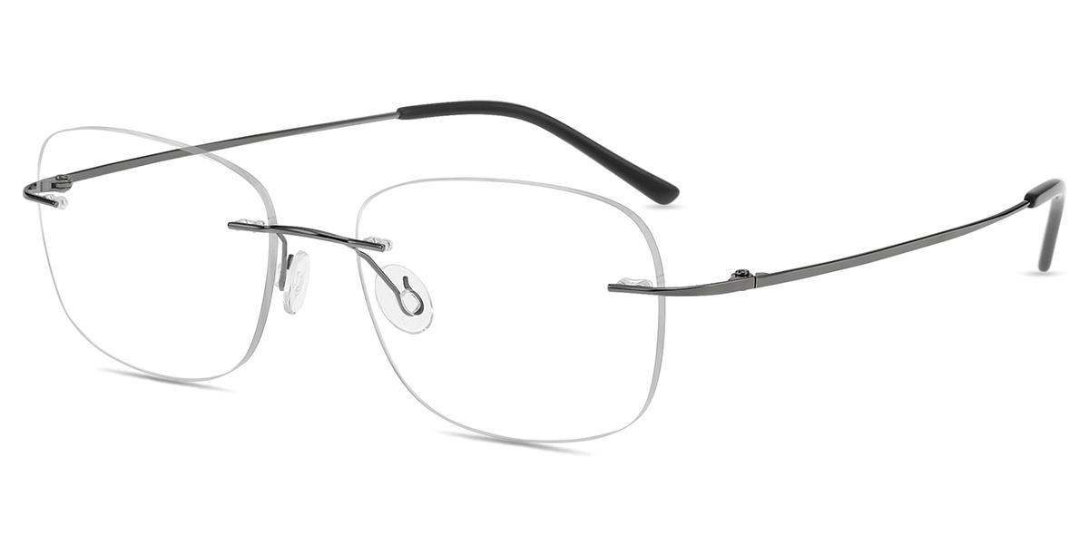 Occhiali da vista Uomo T34637 Occhiali Rettangolari Canna di