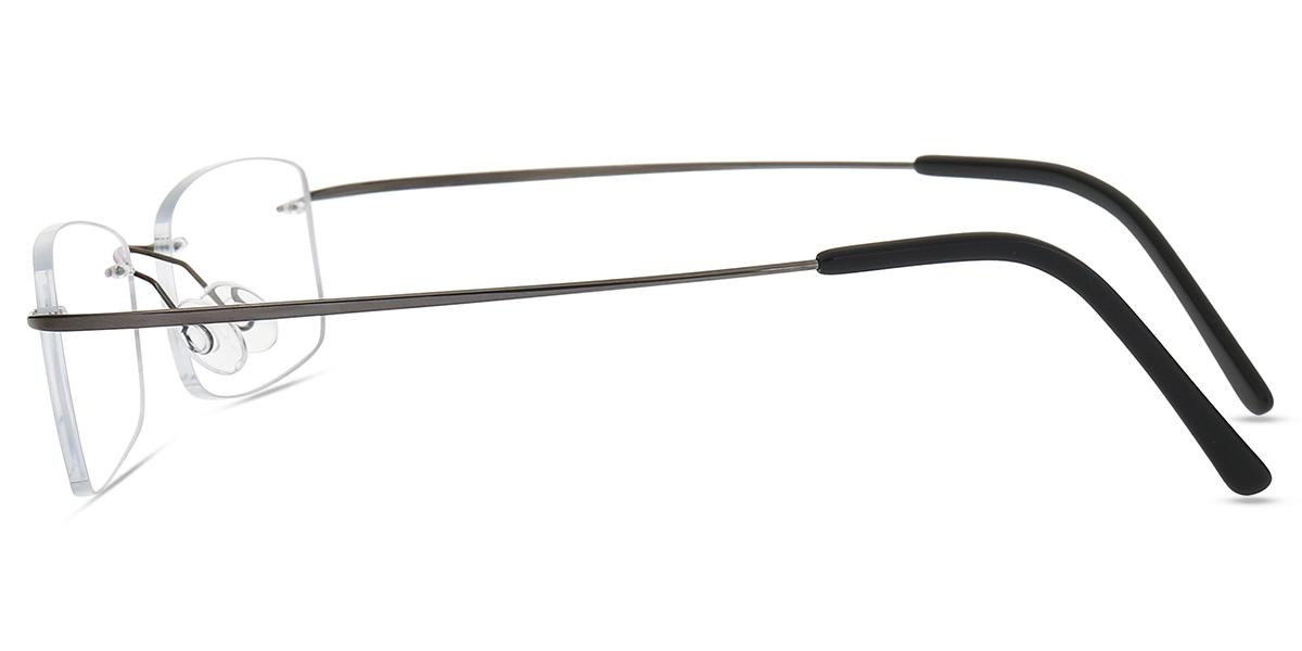 Men's rimless Titanium eyeglasses | Firmoo.com