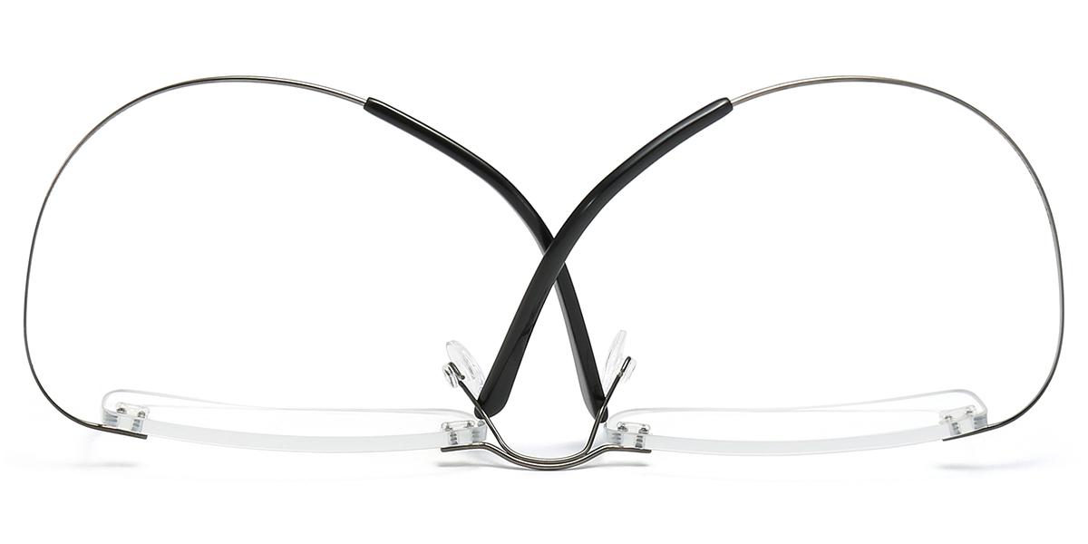 Men's rimless Titanium eyeglasses | Firmoo.com