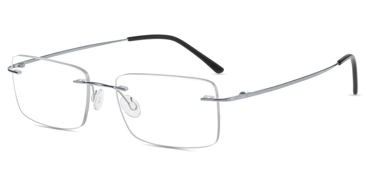 Men's rimless Titanium eyeglasses | Firmoo.com