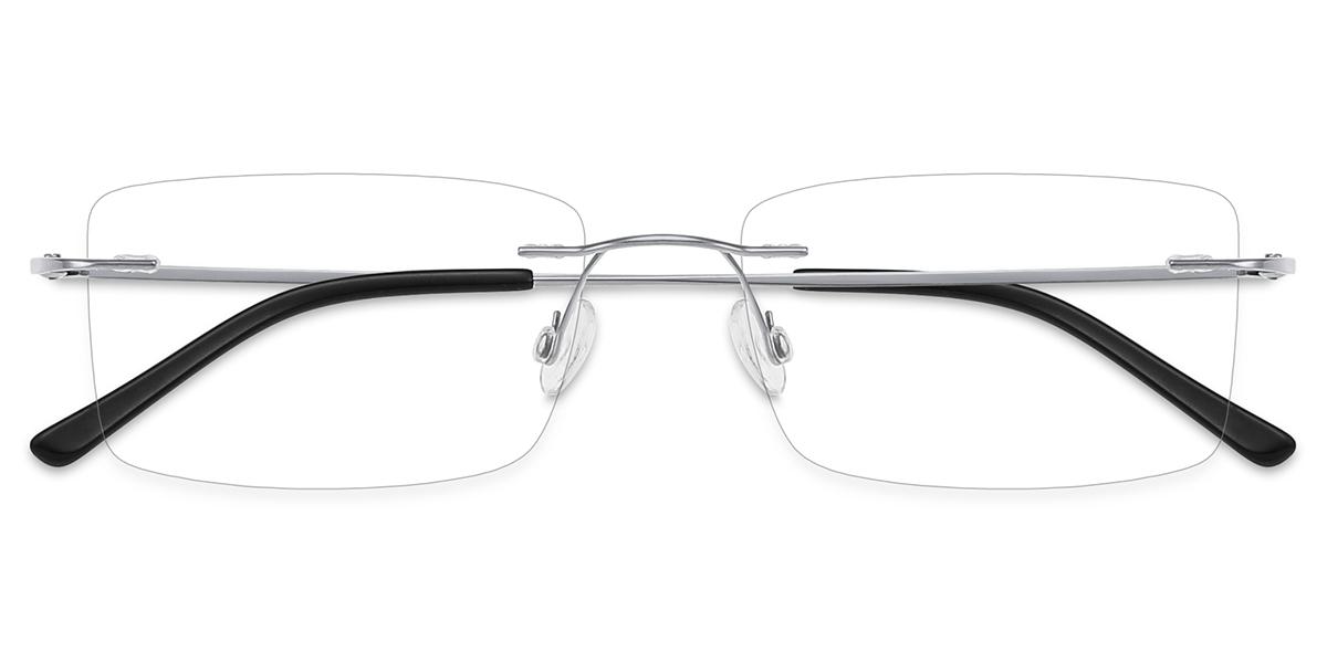 Men's rimless Titanium eyeglasses | Firmoo.com