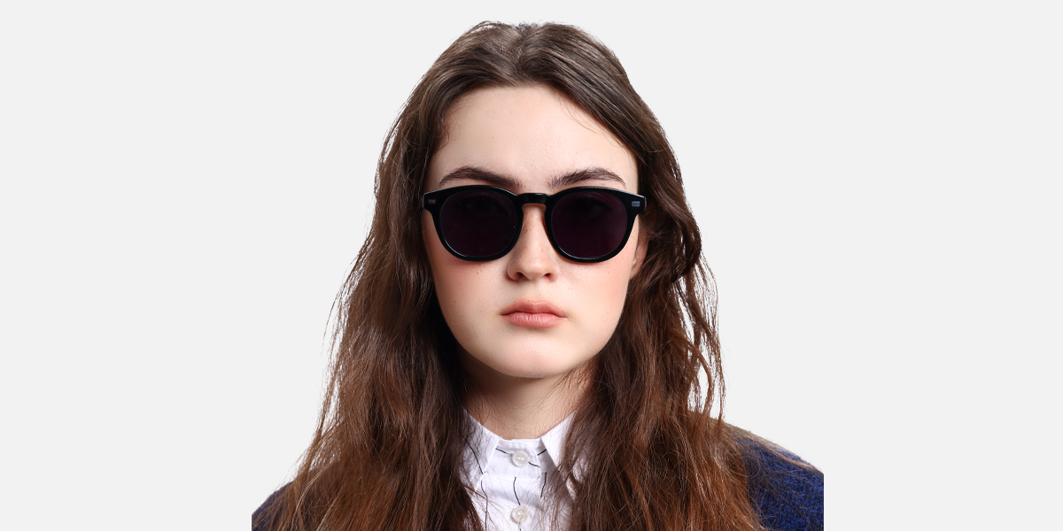 Unisex full frame Acetate sunglasses | Firmoo.com