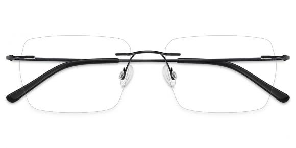 Men's rimless Titanium eyeglasses | Firmoo.com