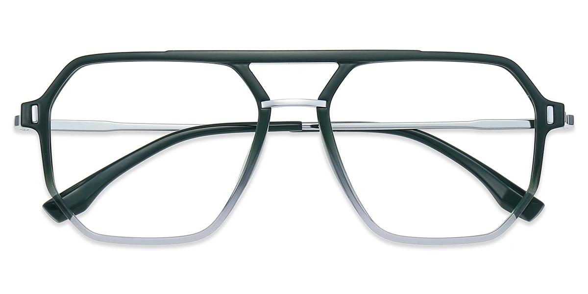 Unisex Brillen TM27155 Klar,Braun,Roségold Tr ,Metall Groß