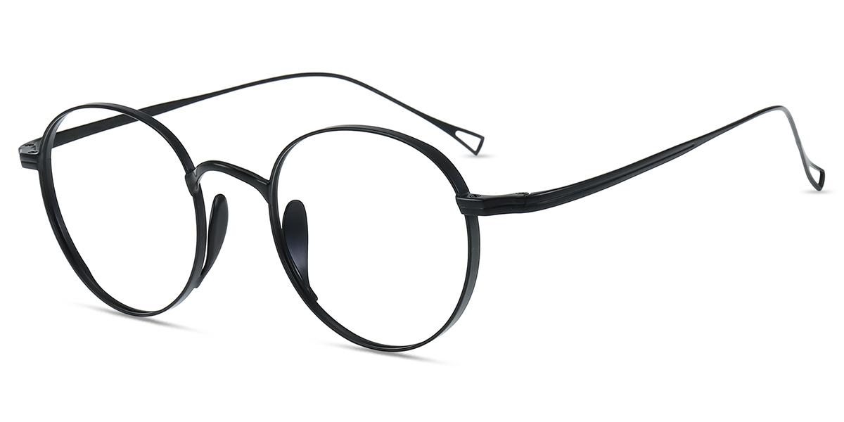 Unisex full frame Titanium eyeglasses | Firmoo.com