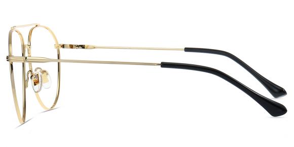 Unisex full frame Metal eyeglasses | Firmoo.com