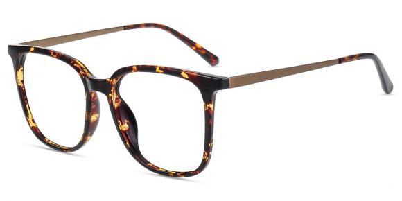 Unisex full frame TR & Metal eyeglasses | Firmoo.pt