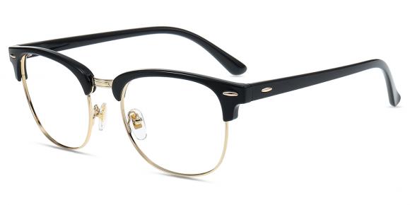 Unisex full frame TR & Metal eyeglasses | Firmoo.com