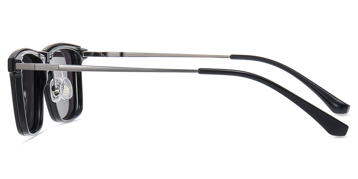 MMOWW Confezione Da 3 Occhiali Da Lettura Rettangolari - Oversized Square Frame Anti Luce Blu Occhiali Donna Uomo (Blu, 3.5 - Foto 7