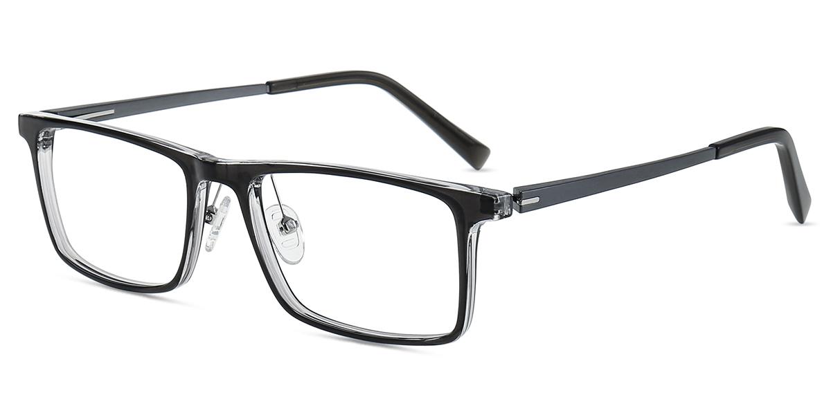 OKH 3 Pacco Occhiali Di Lettura Di Etallo A Rettangolo Quadrato, Blu - Foto 7