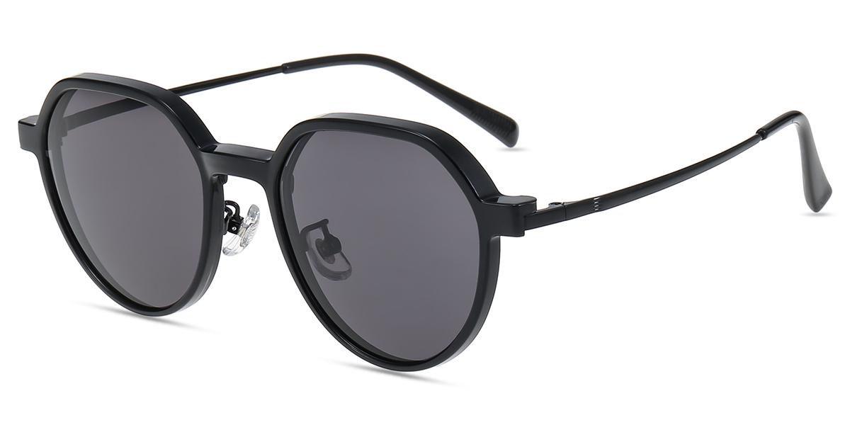 Occhiali Da Sole Steampunk In Metallo Uomo Donna Moda Occhiali Rotondi Designer Di Marca Occhiali Da Sole Vintage Di Alta Qualà Oculos De Sol 2024 - Foto 5