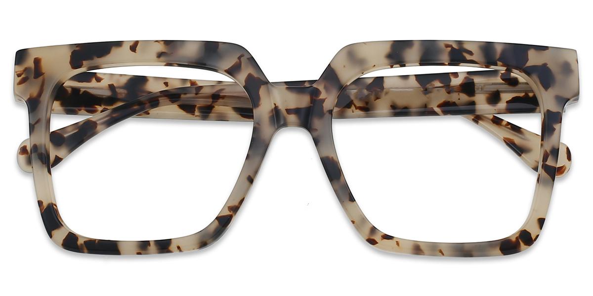 Occhiali Da Vista In Acetato BETSION - Modello Quadrato Unisex (49mm, 504)