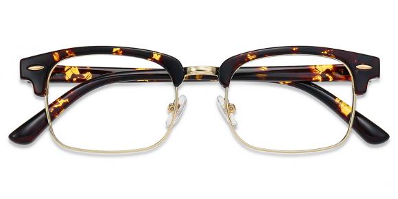 Unisex full frame Metal & TR eyeglasses | Firmoo.com