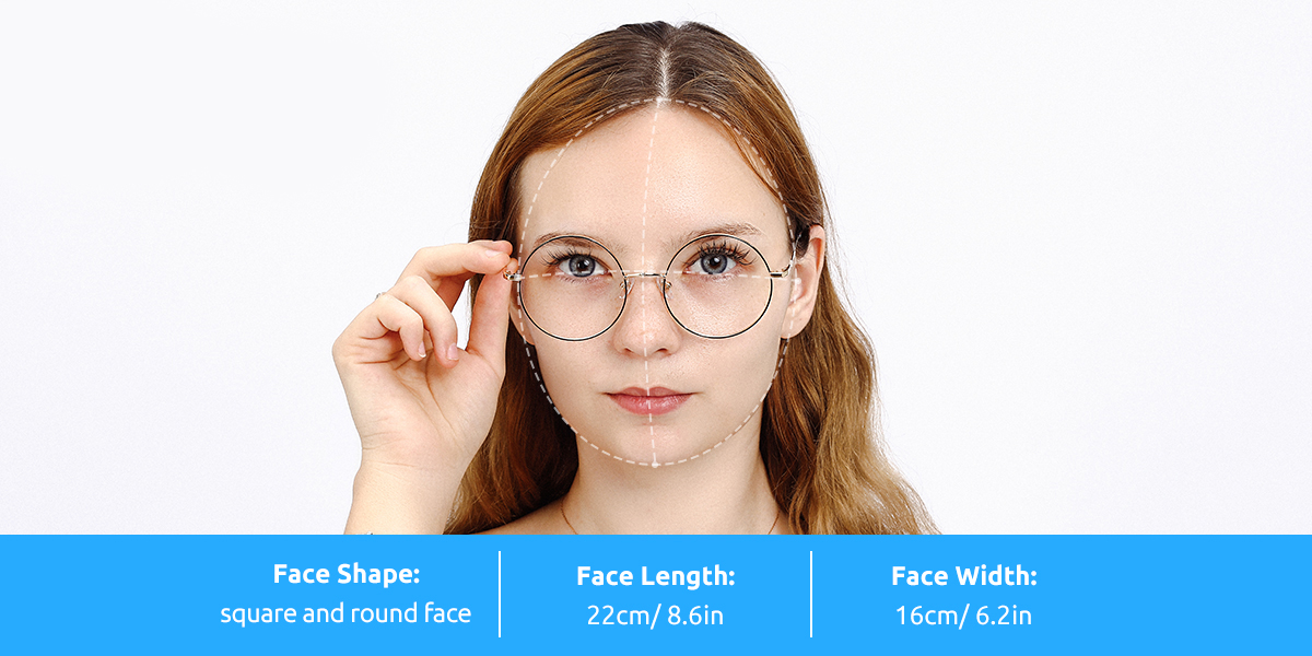 Unisex full frame Metal eyeglasses | Firmoo.com