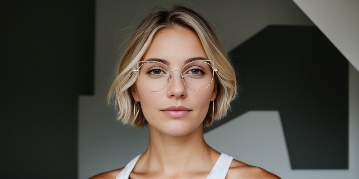 Women's full frame Metal eyeglasses | Firmoo.com