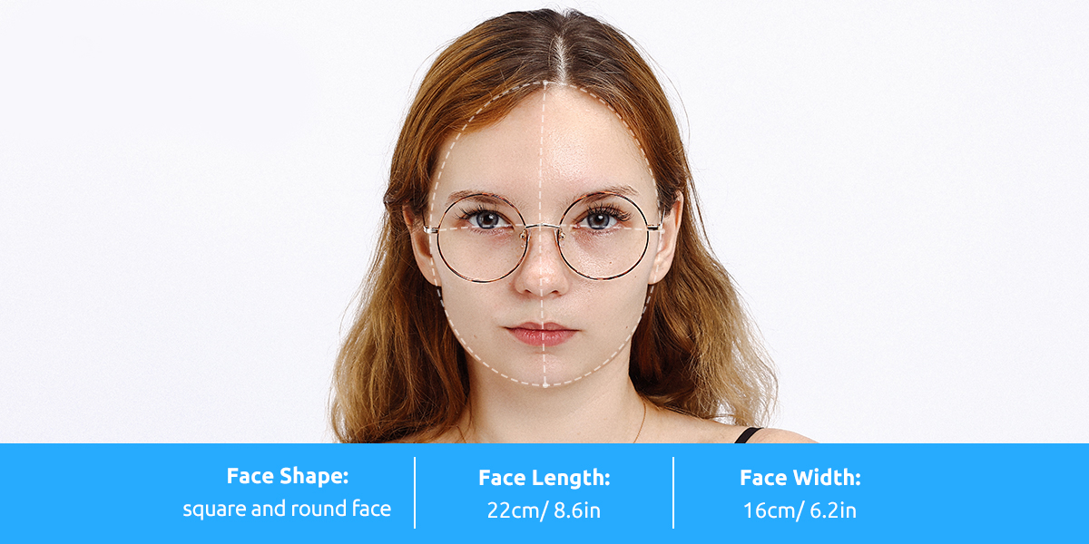 Women's full frame Metal eyeglasses | Firmoo.com