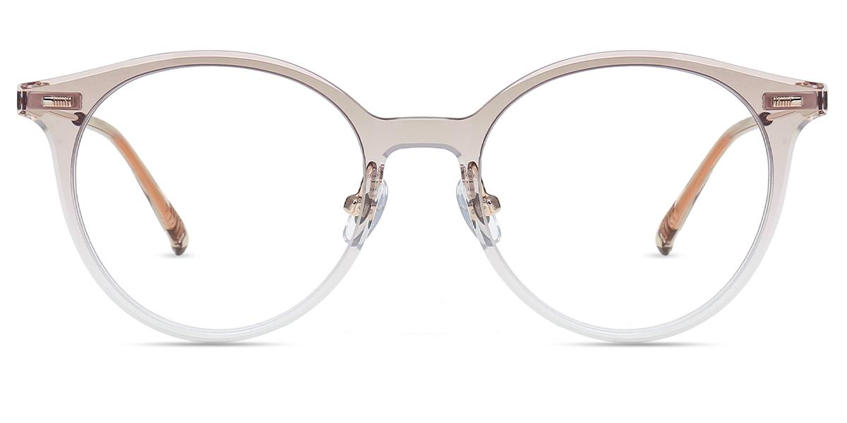Lunettes de vue Unisexe TM89010 | Marron,Clair Tr ,Métal Moyen En ...