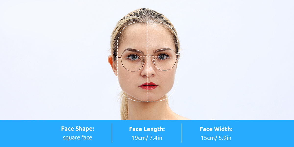 Unisex full frame Titanium eyeglasses | Firmoo.com