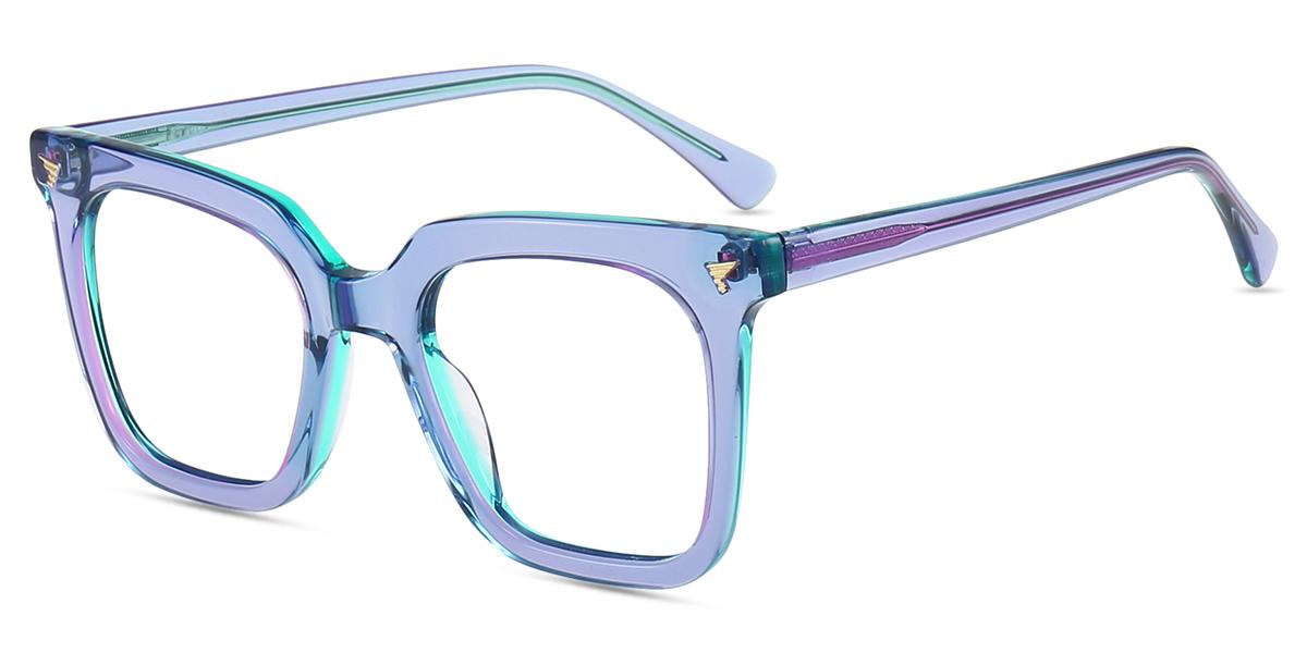 Occhiali Da Sole YAMEIZE Rettangolari Piccoli - Donna Uomo, Stile Anni '90, UV400, Montatura Stretta