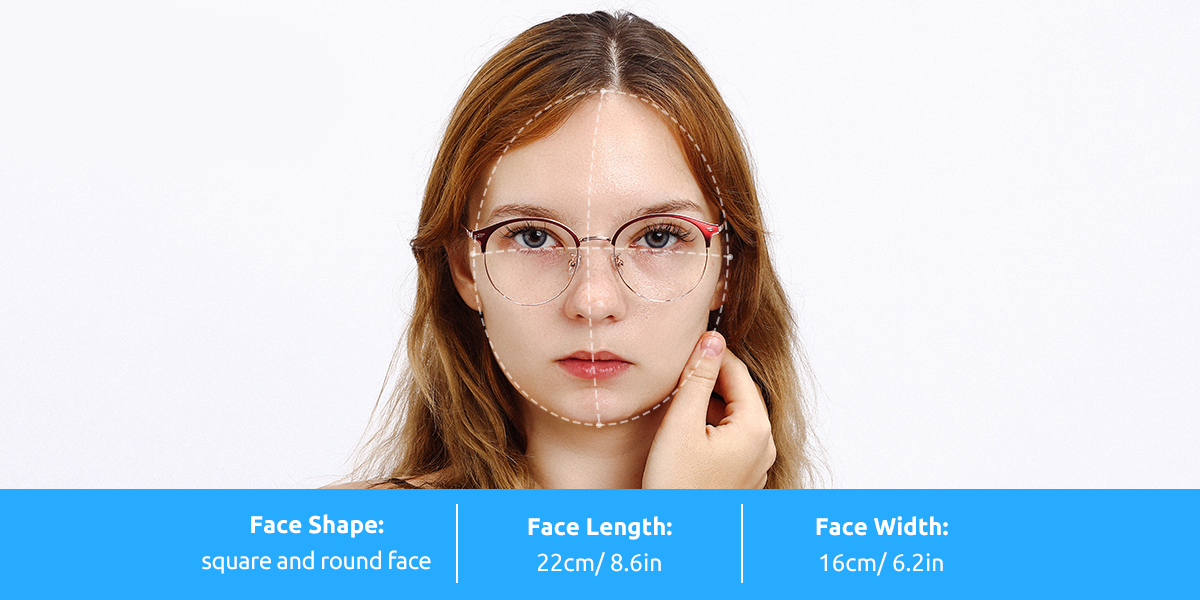 Women's full frame Metal eyeglasses | Firmoo.com