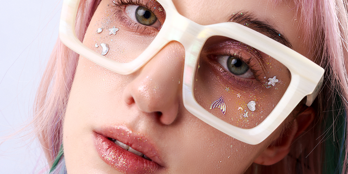 Unisex full frame Acetate eyeglasses | Firmoo.com