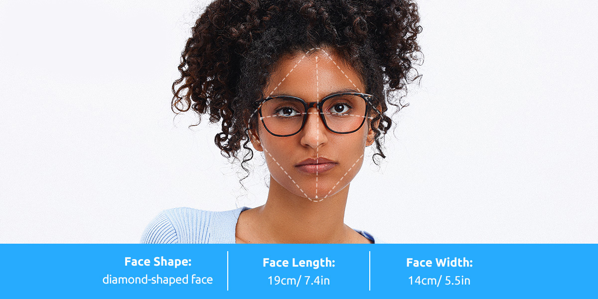 Unisex full frame TR eyeglasses