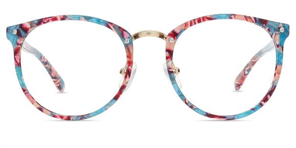 Round womens hotsell glasses frames