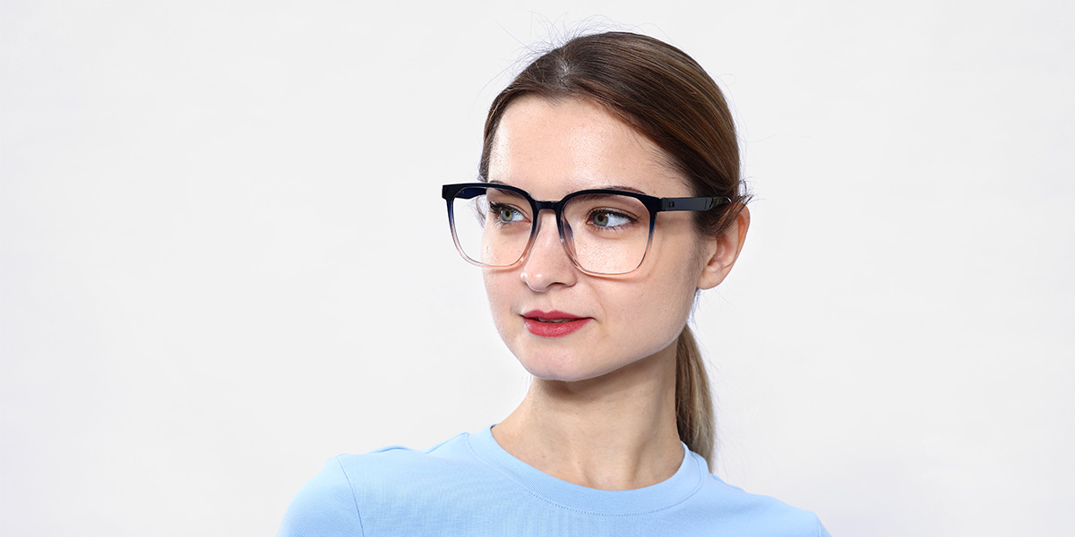 Women's full frame TR eyeglasses | Firmoo.com