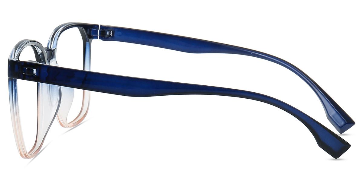 Montature Occhiali Uomo Occhiali Anti Luce Blu Quadrati Doppio Ponte - Lenti Trasparenti Per PC, Uomo E Donna Occhiali Protezione Schermi Pc - Foto 10